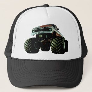Gorra De Camionero Camión Monstruo Azul