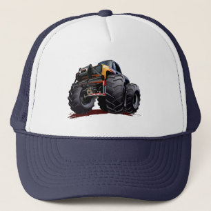 Gorra De Camionero Camión monstruo de dibujos animados