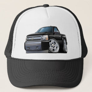 Gorra De Camionero Camión negro de Chevy Silverado