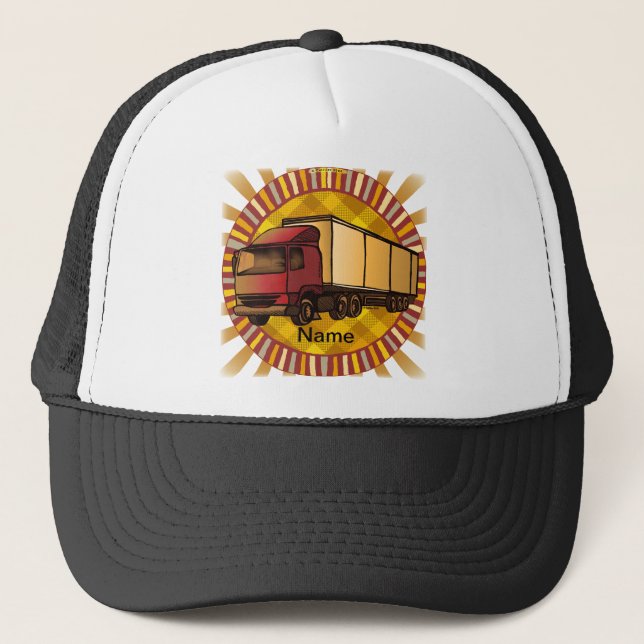 Gorra De Camionero Camión Rondo Big Rig (Anverso)