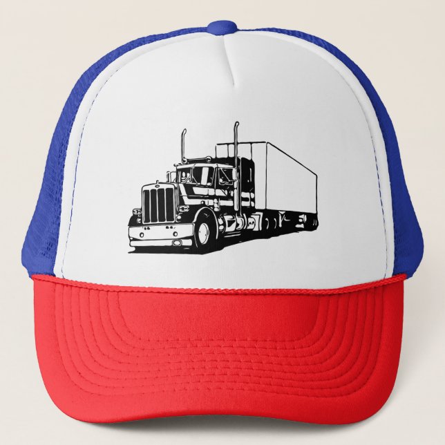 Gorra De Camionero Camión y camioneta seca (Anverso)