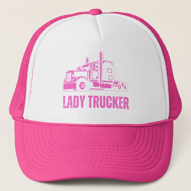 Gorra De Camionero camionera Lady trucker Lady camionera camionera (Anverso)