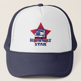 Gorra De Camionero Camionero de la estrella de la carretera