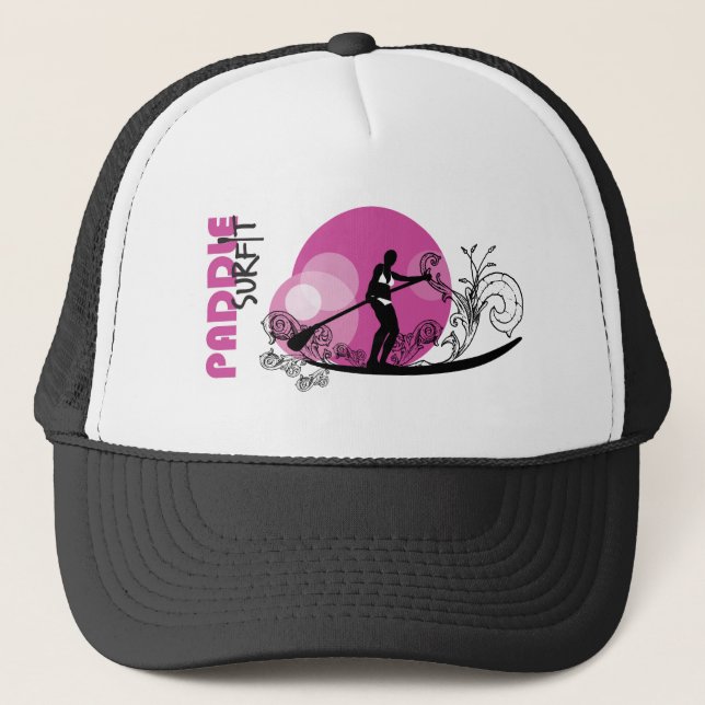 Gorra De Camionero Camionero de los chicas de la resaca de la paleta (Anverso)