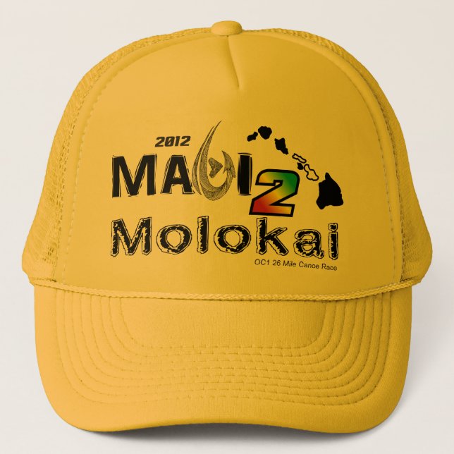Gorra De Camionero Camionero de Maui 2 Molo (Anverso)