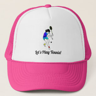 Gorra De Camionero Camionero de tenis femenino retro