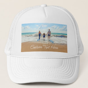 Gorra De Camionero Camionero de texto fotográfico personalizado: rega