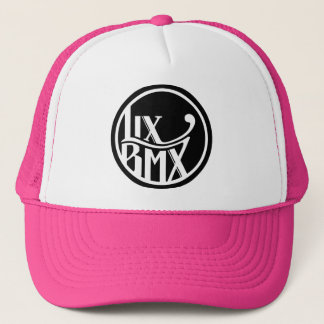 Gorra De Camionero Camionero del logotipo de LixBMX - rosa
