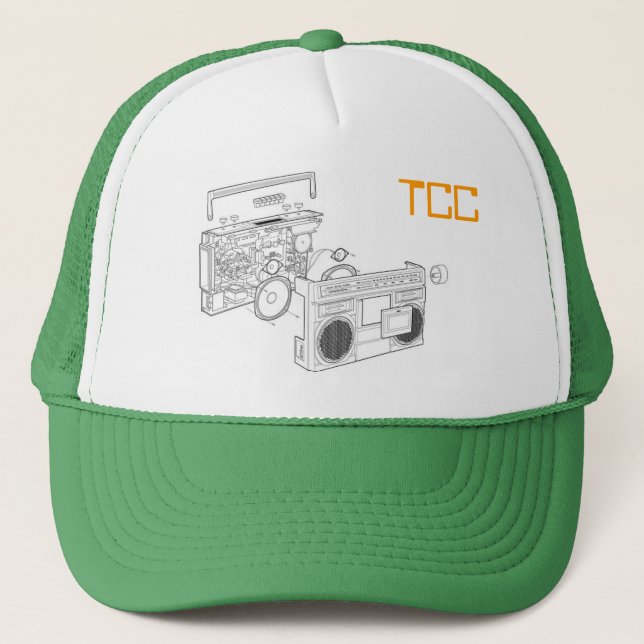 Gorra De Camionero Camionero del TCC Boombox (Anverso)