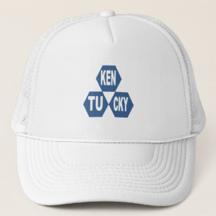 Gorra De Camionero Camionero Hat DISEÑO blanco KENTUCKY SPORT