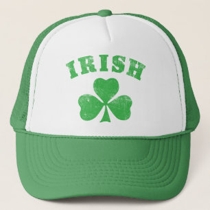Gorra De Camionero Camionero irlandés del trébol