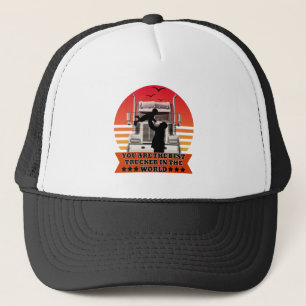 Gorra De Camionero Camionero Padre Baby Love Road Diseño del Orgullo