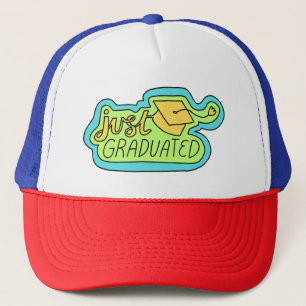 Gorra De Camionero Camionero que JUST_GRADUATED (pruebe también otros