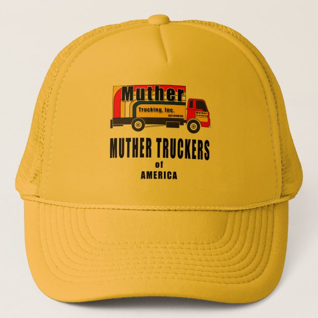 Gorra De Camionero Camioneros de Muther (Anverso)