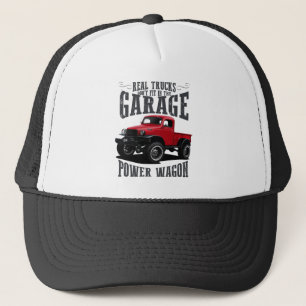 Gorra De Camionero Camiones reales no encajan en el garaje