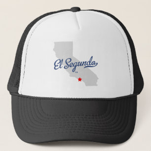 Gorra De Camionero Camisa de El Segundo California CA