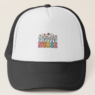 Gorra De Camionero Camisa de estilo vintage con letra burbuja de enfe