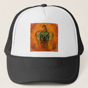 Gorra De Camionero Camisa de la cobra real