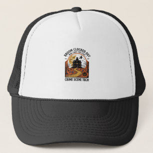 Gorra De Camionero Camisa de Técnico de Escena del Crimen Divertida F
