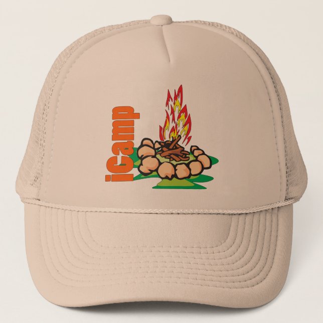 Gorra De Camionero Camisa iCamp (Anverso)