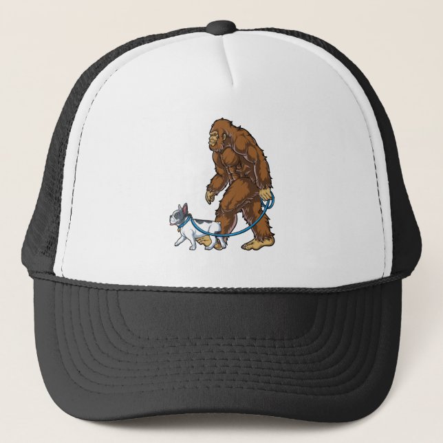 Gorra De Camionero Camisas de Bulldog francesas para hombres (Anverso)