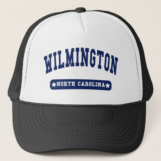 Gorra De Camionero Camisas estilo camiseta Wilmington North Carolina  (Anverso)