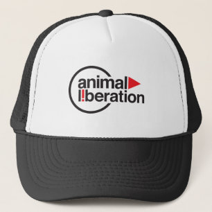 Gorra De Camionero Camiseta animal de la liberación