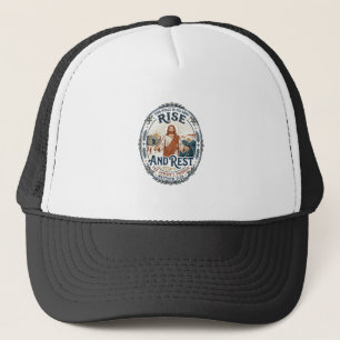 Gorra De Camionero Camiseta Comunitaria de Pan Jesus Sourdough Basada