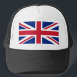 Gorra De Camionero Camiseta con bandera Jack de la Unión de Vintage<br><div class="desc">Camiseta con bandera Jack de la Unión de Vintage</div>