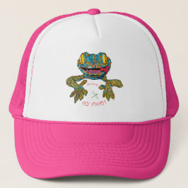 Gorra De Camionero Camiseta con lagarto personalizado
