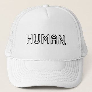 Gorra De Camionero Camiseta con logotipo de HUMAN.