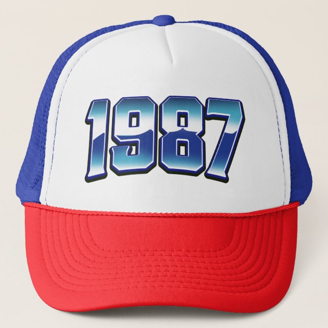 Gorra De Camionero Camiseta de 1987 (Anverso)