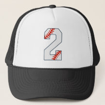 Camiseta de béisbol número 2