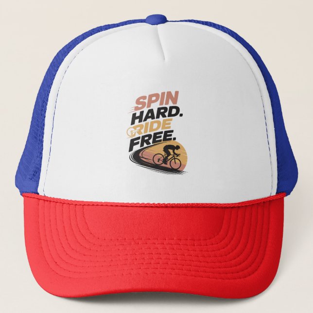 Gorra De Camionero Camiseta de bicicleta sin patinaje (Anverso)
