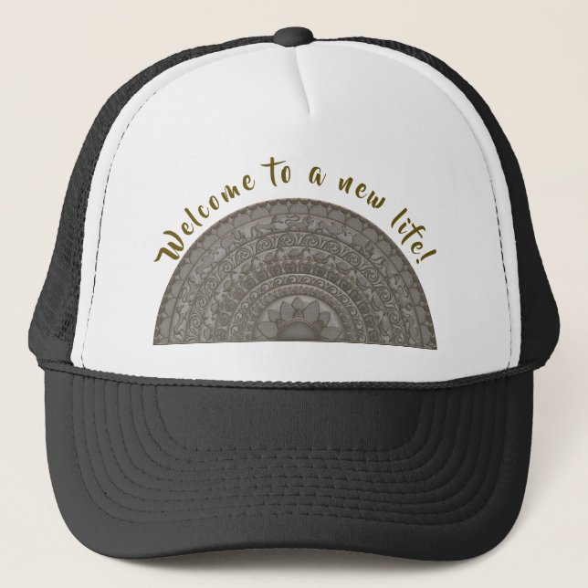 Gorra De Camionero Camiseta de bienvenida de Sri Lanka (Anverso)