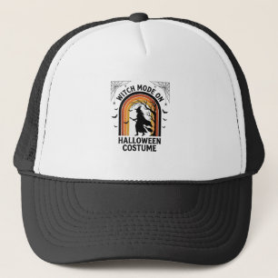 Gorra De Camionero Camiseta de Bruja de Halloween Disfraz Divertido G