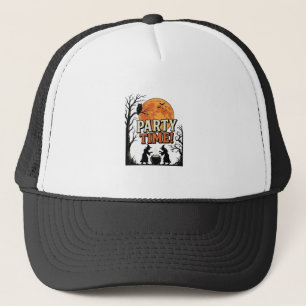 Gorra De Camionero Camiseta de caldero de bruja de la época de la fie