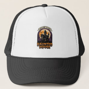 Gorra De Camionero Camiseta de Casa Embrujada Vintage Halloween Welco