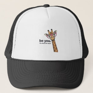 Gorra De Camionero Camiseta de diseño de grabado vintage de jirafa di