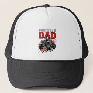 Gorra De Camionero Camiseta de diseño vintage de camión monstruo para