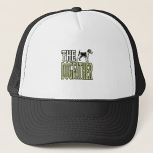 Gorra De Camionero Camiseta de grabado vintage de Terrier Dog Father_