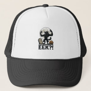 Gorra De Camionero Camiseta de hombre lobo de Halloween grabado vinta