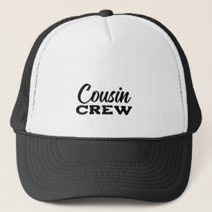 Gorra De Camionero Camiseta De La Tripulación De Primos