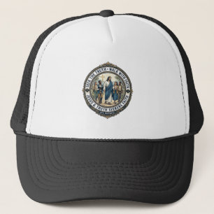 Gorra De Camionero Camiseta de nerd de teología apologética de Jesús