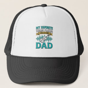 Gorra De Camionero Camiseta de Papá Violinista Me Llama D