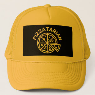 Gorra De Camionero Camiseta de Pizza Pizzatarian