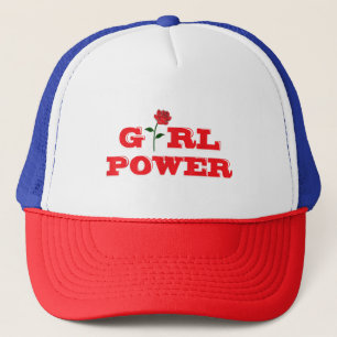 Gorra De Camionero Camiseta de poder chica - Mujeres increíbles femin