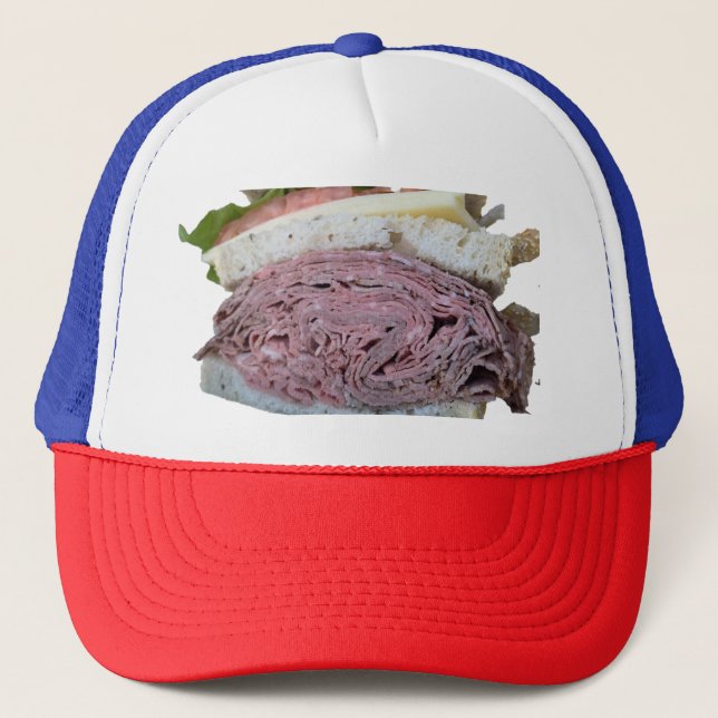 Gorra De Camionero Camiseta de Rosbif (Anverso)