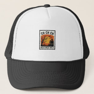 Gorra De Camionero Camiseta de Silueta de Árbol Embrujado de Hallowee