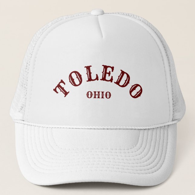 Gorra De Camionero Camiseta de Toledo, Ohio (Anverso)